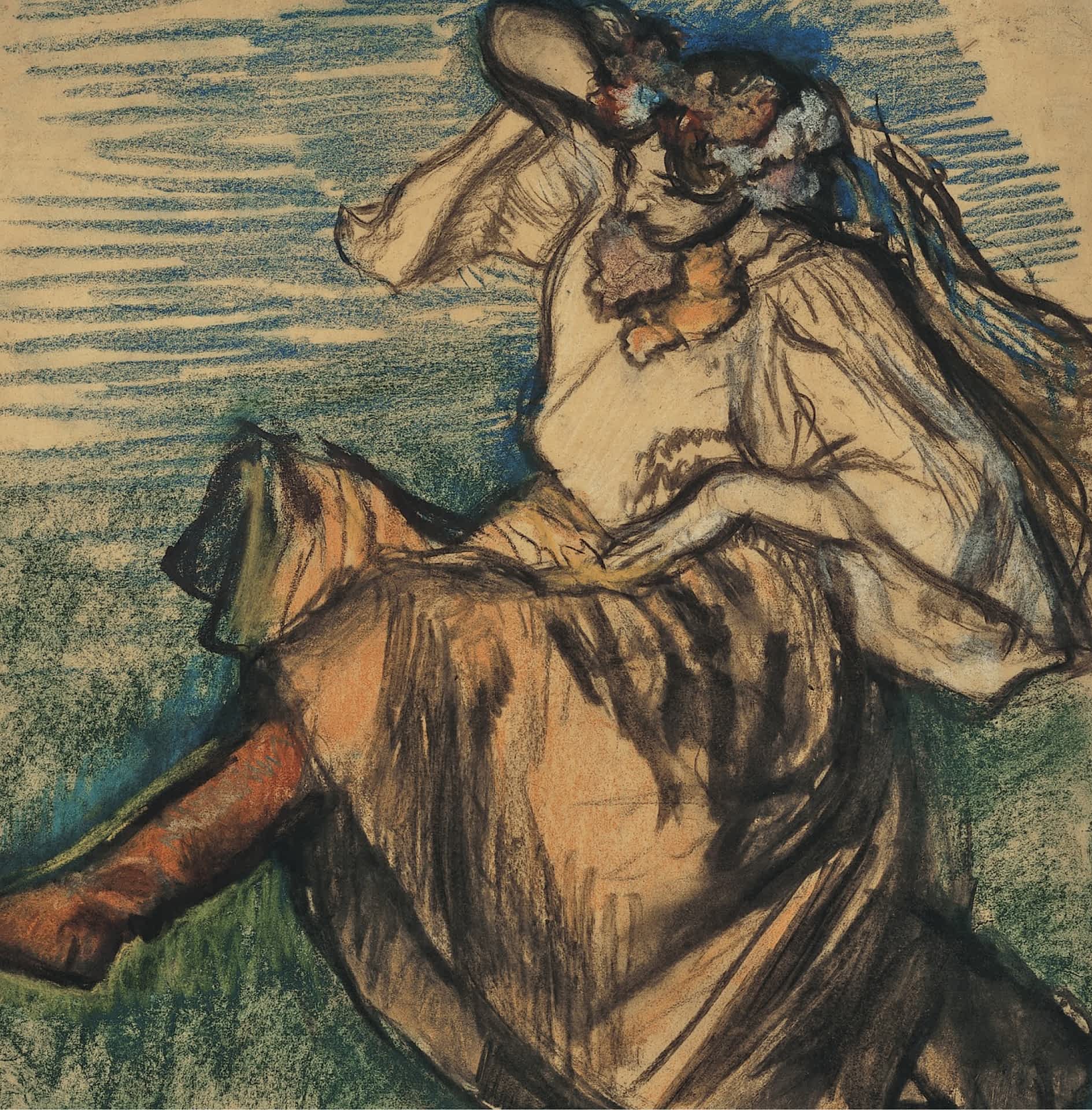 Dancer in Ukrainian Dress